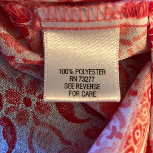 DONATED❌Croft& Barrel, Floral Print Blouse, Sz PXL - Picture 9 of 12